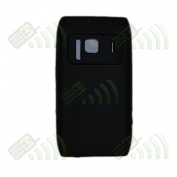 Funda Silicona Nokia N8 Negra
