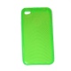 Funda Gel Iphone 4G Verde Círculos