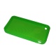 Funda Gel Iphone 4G Verde Círculos