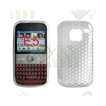 Funda Gel Nokia E5 Transparente Diamond