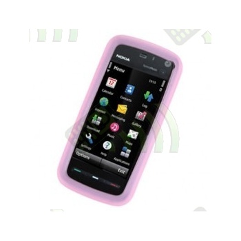Funda Silicona Nokia 5800 Rosa