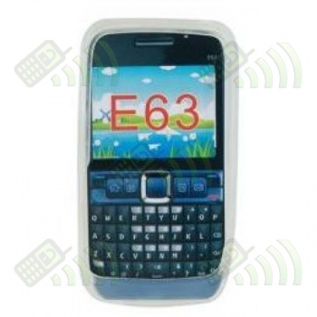 Funda Silicona Nokia E63 Transparente