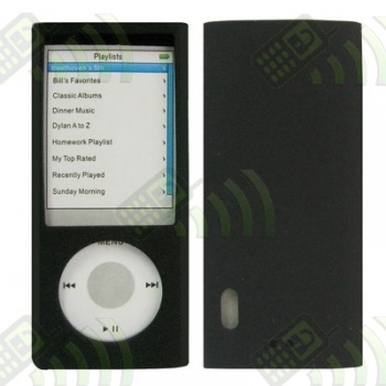 Funda Silicona Ipod Nano 5 Negra