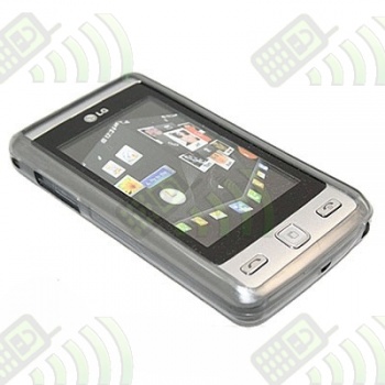 Funda Gel LG KP500 KP501 KP502 Transparente Diamond