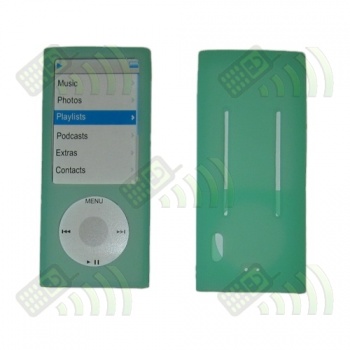 Funda Silicona Ipod Nano 5 Verde Claro