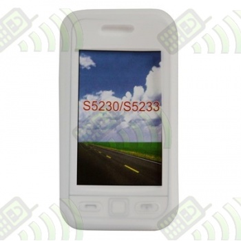 Funda Silicona Samsung S5230 Star Semitransparente