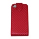 Funda Solapa iPhone 4G Roja