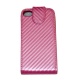 Funda Solapa iPhone 4G Rosa