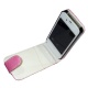 Funda Solapa iPhone 4G Rosa