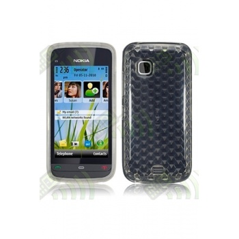 Funda Gel Nokia C5-03 Transparente Diamond