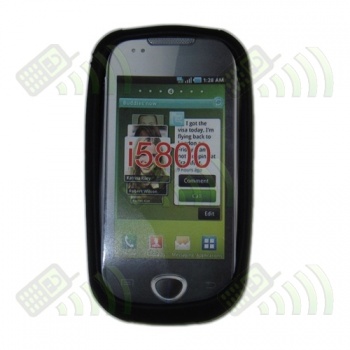 Funda Silicona Samsung Galaxy 3 i5800 Negra