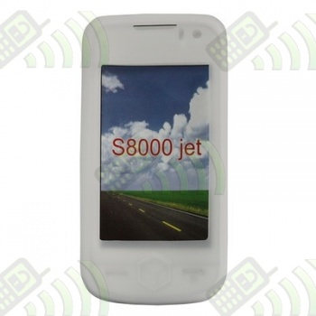 Funda Silicona Samsung Jet S8000 Semitransparente