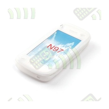 Funda Silicona Nokia N97 Mini Blanca