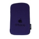 Funda Neopreno Morada Logo Iphone