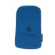 Funda Neopreno Azul Logo Iphone