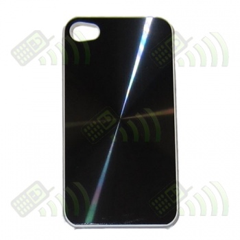Carcasa trasera Iphone 4G/4S Negra Aluminio