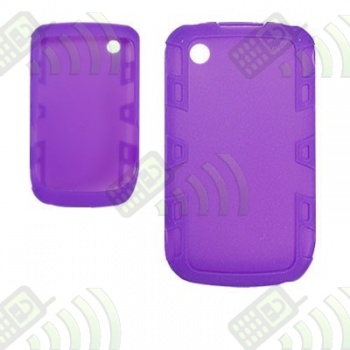 Funda Silicona BB 8520/9300 Curve Morada Reforzada