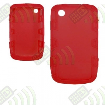 Funda Silicona BB 8520/9300 Curve Roja Reforzada