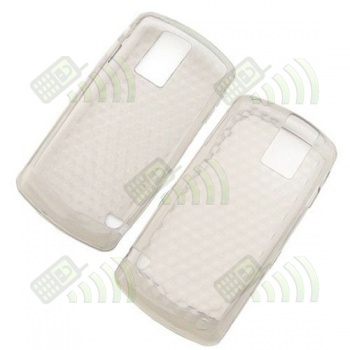 Funda Gel BB 8100 Pearl Transparente Diamond