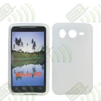 Funda Gel HTC Desire HD Semitransparente