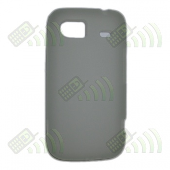 Funda Gel HTC 7 Trophy / Mozart HD3 Semitransparente