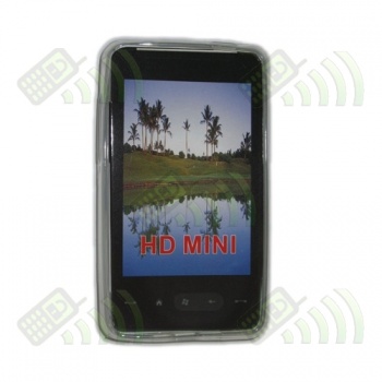 Funda Gel HTC HD Mini Semitransparente