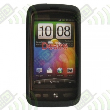 Funda Silicona HTC Desire Semitransparente