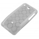 Funda Gel HTC Hero Transparente Círculos