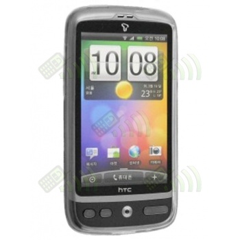 Funda Gel HTC Desire Transparente Diam.