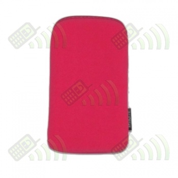 Funda Neopreno Rosa Fucsia iPhone 12,5x7cm