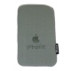 Funda Neopreno Gris Logo Iphone