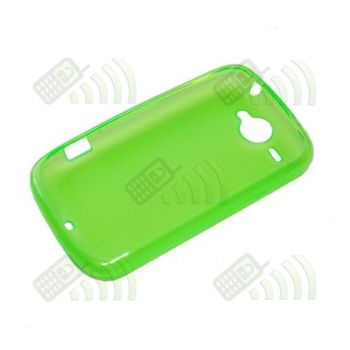 Funda Gel HTC Wildfire Verde
