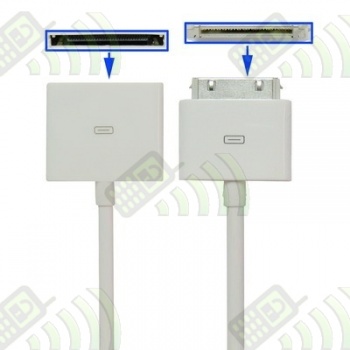 Cable Extensi&oacute;n Iphone / Ipod / Ipad 1m