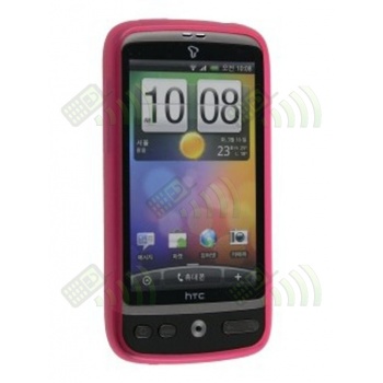 Funda Gel HTC Desire Rosa