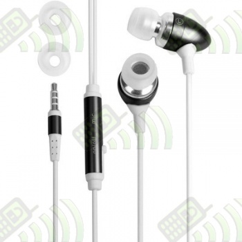 Auriculares Tap&oacute;n - Manos Libres Iphone 3.5 mm (N)