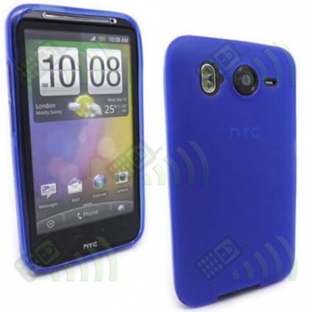 Funda Gel HTC Desire HD Azul
