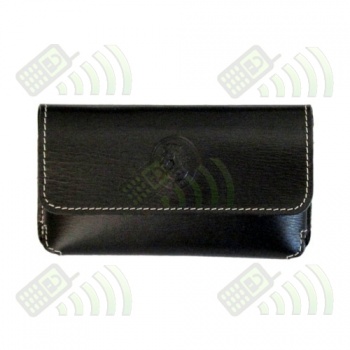 Funda T&eacute;lefono Mod.2 Piel Color Negro