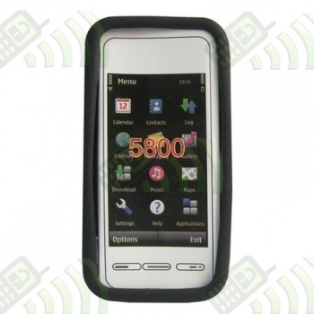 Funda Silicona Nokia 5800 y 5230 Negra