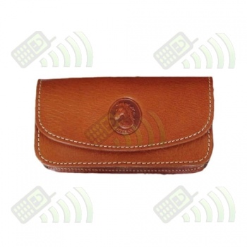 Funda T&eacute;lefono Mediana Mod.4 Cl&aacute;sica color Avellana