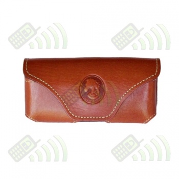 Funda T&eacute;lefono Mediana Mod.8 Universal Piel color avellana