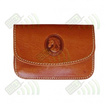 Funda T&eacute;lefono Peque&ntilde;a Mod.5 Cl&aacute;sica Piel color Avellana