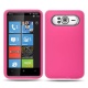 Funda Silicona HTC HD7 Rosa