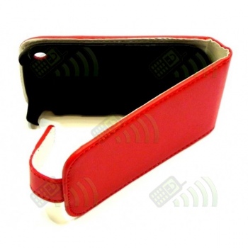 Funda Solapa Blackberry 8520/9300 Curve Roja