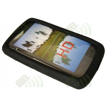 Funda Silicona HTC Touch HD Negra