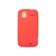 Funda Silicona HTC Sensation Roja Trasera