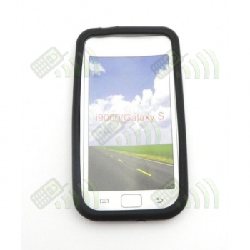 Funda Silicona Samsung Galaxy S i9000 / i9001 PLUS / i9003 SCL Negra