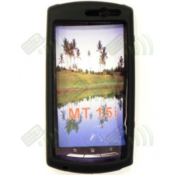 Funda Silicona SE Xperia Neo (MT15i) Negra