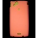 Funda Silicona SE Xperia Arc Rosa Trasera