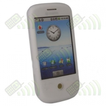 Funda Silicona HTC Magic Blanca