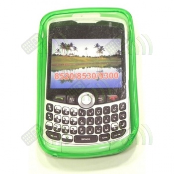 Funda Gel BB 8520/9300 Curve Verde